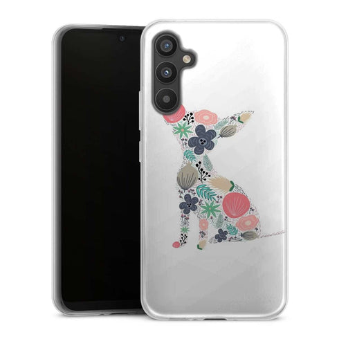 Coque Samsung Galaxy A34 5G Chihuahua floral