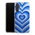 Coque Samsung Galaxy A34 5G Coeur Bleu
