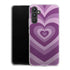 Coque Samsung Galaxy A34 5G Coeur Violet