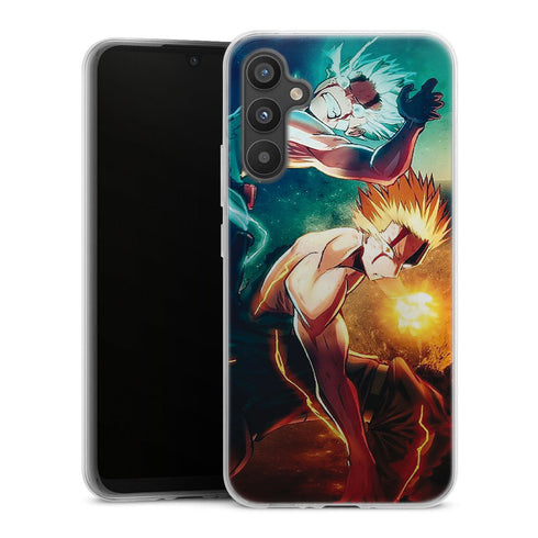 coque samsung A34 5G Deku Kacchan My Hero Academia