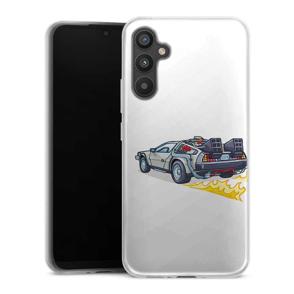Coque Telephone Samsung Galaxy A34 5G originale Delorean retour vers le futur