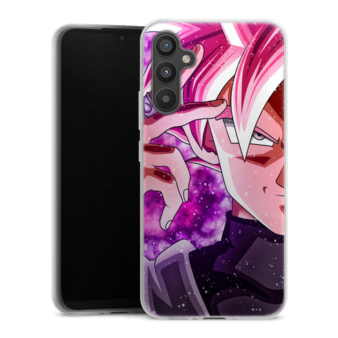 coque samsung A34 5G Dragon Ball Super Black SS Rose
