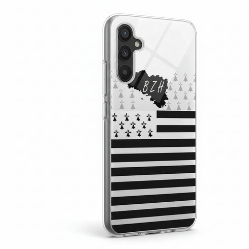 Coque renforcée pour téléphone Samsung Galaxy A34 5G Drapeau Bzh