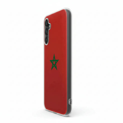 Coque renforcée drapeau marocain pour téléphone Samsung Galaxy A34 5G