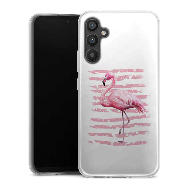 Coque Samsung Galaxy A34 5G Flamant Rose