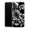 Coque pour Samsung Galaxy A34 5G Fleurs Sauvages Noires