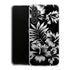 Coque pour Samsung Galaxy A34 5G Fleurs Sauvages Noires