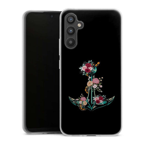 Coque Samsung Galaxy A34 5G Fleurs d'ancre