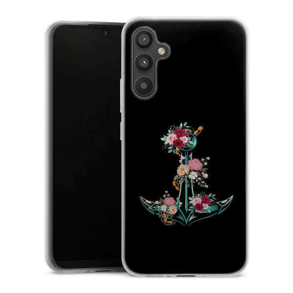 Coque Samsung Galaxy A34 5G Fleurs d'ancre