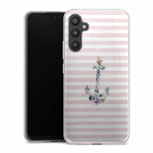 Coque Samsung Galaxy A34 5G Floral Anchor in Pink