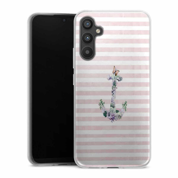 Coque Samsung Galaxy A34 5G Floral Anchor in Pink