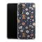 Coque Samsung Galaxy A34 5G Floral meower marine