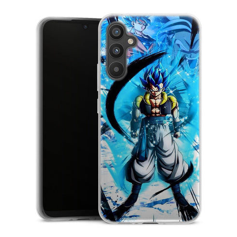 coque samsung A34 5G Gogeta SS Blue