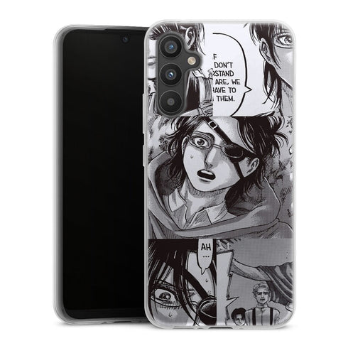 coque samsung A34 5G Hange Zoe attaque sur Titan