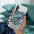 Hiboux Turquoises Coque silicone renforcée pour Samsung Galaxy A34 5G