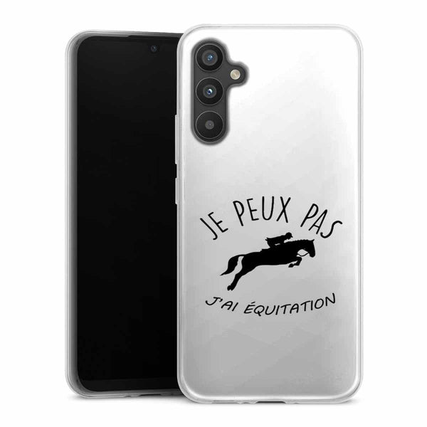 Coque Samsung Galaxy A34 5G Je Peux pas j'ai Equitation