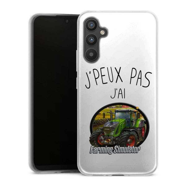 Coque Samsung Galaxy A34 5G Je Peux pas j'ai Farming Simulator