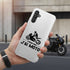 Coque pour télephone Samsung A34 5G Je peux pas j'ai moto, protection silicone antichocs souple