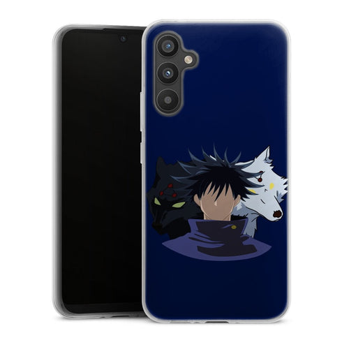 coque samsung A34 5G Jujutsu Kaisen Megumi Fushiguro Divine Dogs minimalist