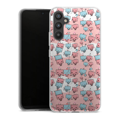 Coque Samsung Galaxy A34 5G originale Kawaïi Robots