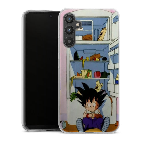 coque samsung A34 5G Kid Goku fridge Art Anime Manga