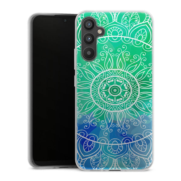 Coque pour Samsung A34 5G Green deal Mandala