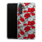 Coque Samsung Galaxy A34 5G Motif de fleur rouge