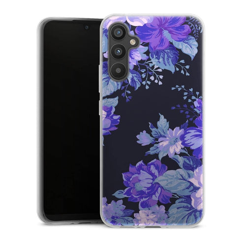 Coque Samsung Galaxy A34 5G Motif Floral de minuit