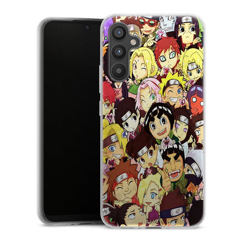 coque samsung A34 5G Naruto Chibi Groupe