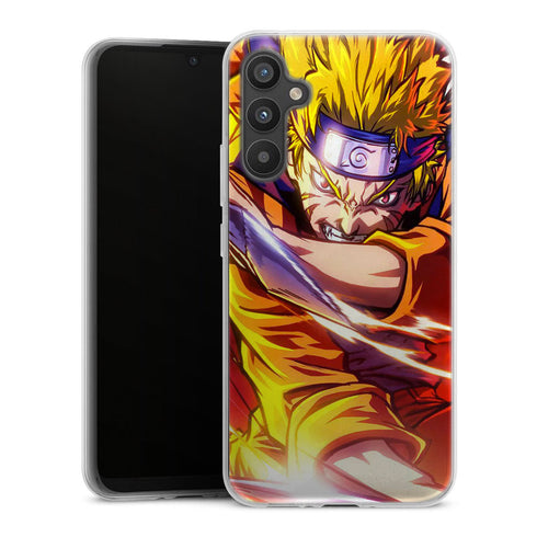 coque samsung A34 5G Naruto Influence de Kyubi
