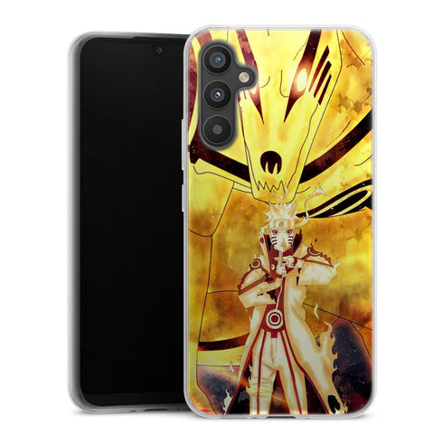 coque samsung A34 5G Naruto Kyubi Jaune