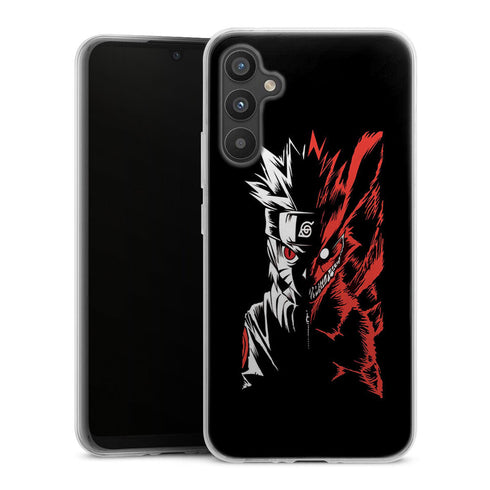 coque samsung A34 5G Naruto Vs Kyubi Renard demon a 9 Queues