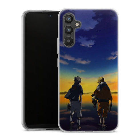 coque samsung A34 5G Naruto Sasuke Ciel Etoile