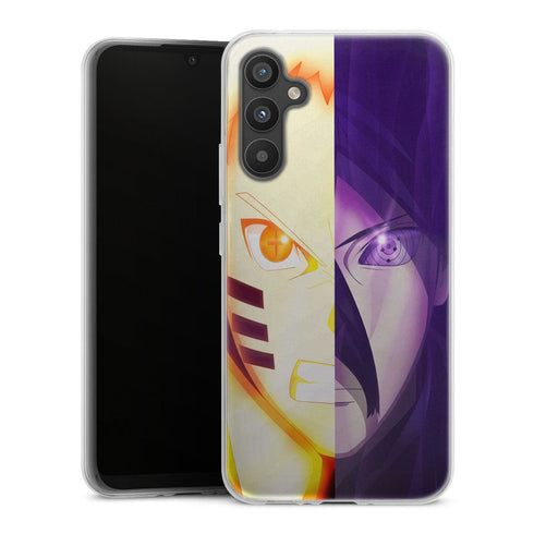 coque samsung A34 5G Naruto Vs Sasuke
