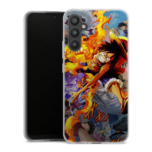 coque samsung A37 5G One Piece Luffy Attack