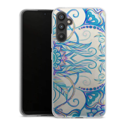 Coque pour Samsung A34 5G Vintage Pearl Floral