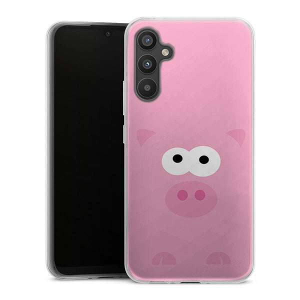 Coque Samsung Galaxy A34 5G Pig Rosy