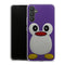 Coque Samsung Galaxy A34 5G Pingouin Violet