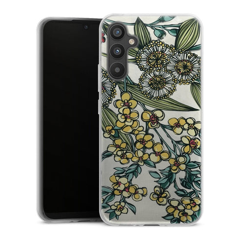 Coque Samsung Galaxy A34 5G Retro Australian Native Floral