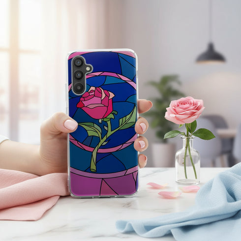 La Belle et la bête, coque disney pour samsung galaxy a34 5g