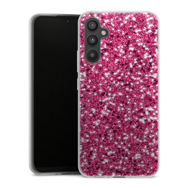 Coque pour Samsung A34 5G Pink Glitter way