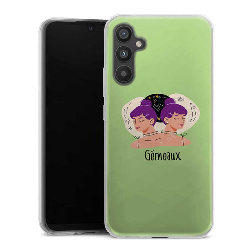 Coque souple Samsung A34 5G Zodiac Gemeaux