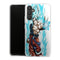 coque samsung A37 5G Super Sayan Bleu