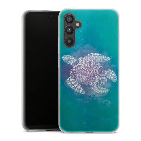 Coque Samsung Galaxy A34 5G Tortue Mandala