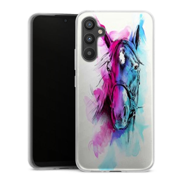Coque Samsung Galaxy A34 5G Watercolor Horse