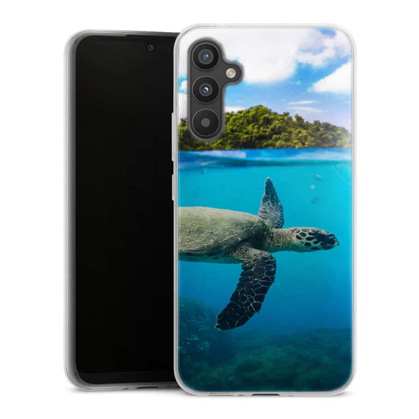 Coque Samsung Galaxy A34 5G Watercolor Tropical