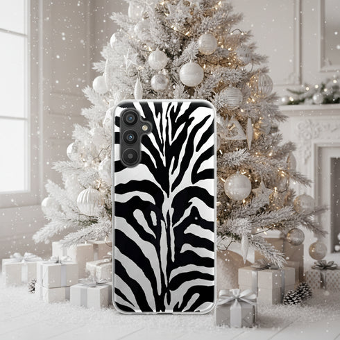 Zèbre, Coque tel portable Samsung Galaxy A34 5G en silicone anti-chocs