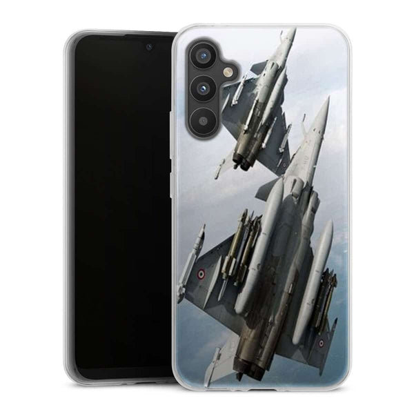 Coque Samsung Galaxy A34 5G Avion rafale en vol