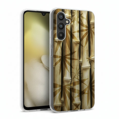 motif zen nature, Coque Samsung Galaxy A34 5G Bamboo Art