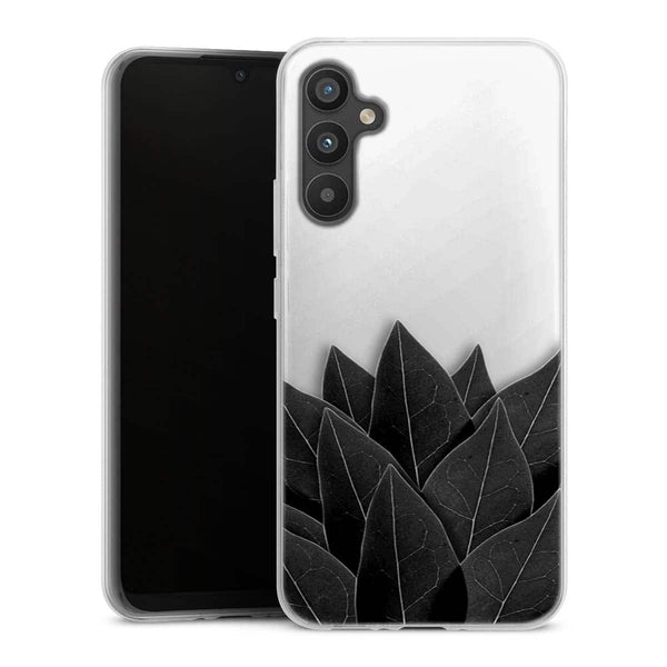 Coque Samsung Galaxy A34 5G Black Leaves